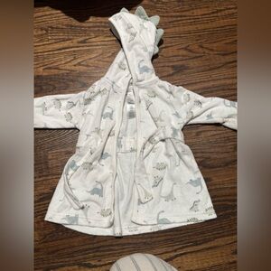 Carter's Soft White Baby Robe